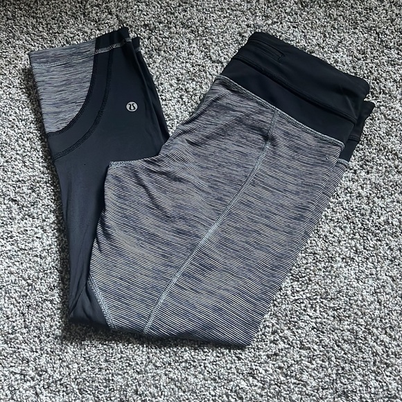 Lululemon Run Inspire Tight II- Crop- Legging- Size 6- 22” Inseam - Picture 7 of 7